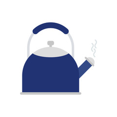 Teapot. Teapot icon. Teapot isolated on white background. Vector illustration. EPS 10.