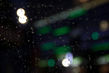 Fototapeta premium blur water in glass