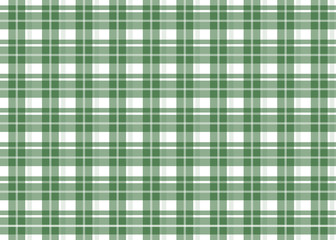Vector green seamless pattern for checkered tablecloth