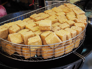 Taiwan famous snack - Stinky tofu