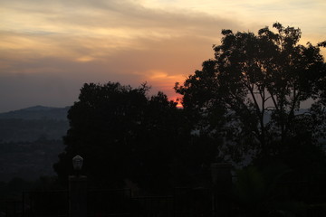 African sunset