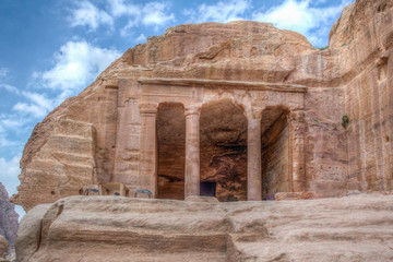 Garden hall at Petra, Jordan