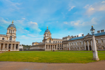 Obraz premium The Old Royal Naval College in London, UK