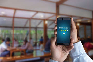 Online Reviews Evaluation time for review Inspection Assessment Auditing  in Cafe or Restaurant