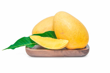 Mango isolated on white background
