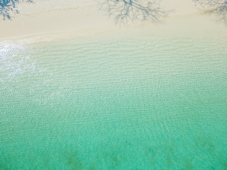 25 February 2019-Myanmar::Aerial view of Horse shoe island