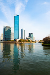 大阪ビジネスパークのビル群