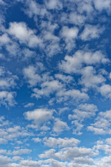 Fototapeta na wymiar Himmel mit Wolken über Island