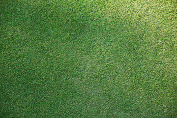 Green grass golf texture background golf course or football from a top view