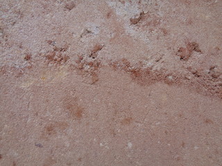 Mixture of sand and soil for construction