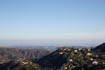 aerial view of the city