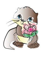 otter wishes happy holliday