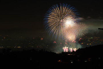 fireworks on 4th of july