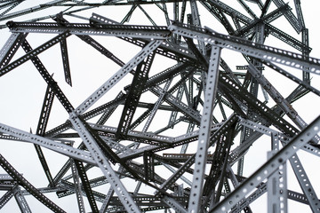 Close Up of Metal Structure