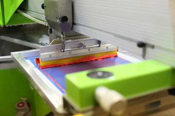 automatic screen printer