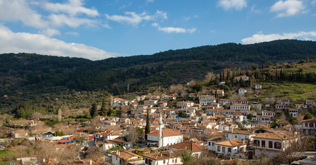 Traditional Turkish village Sirince in Izmir, Turkey