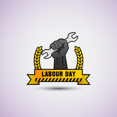 happy labor day vector illustration