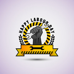 happy labor day vector illustration