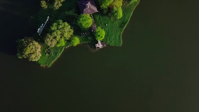 A part of landscape near the lake in Kedah, Malaysia
