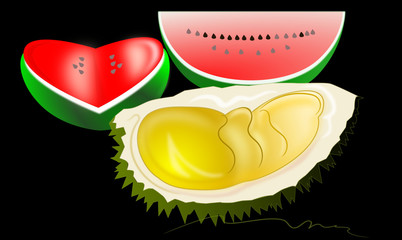 fruit Thai food popular in the world.