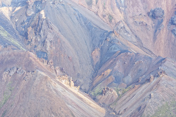 die bunten Berge der Landmannalaugar, Island