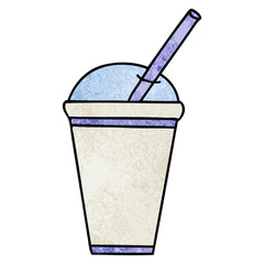 quirky hand drawn cartoon soft drink