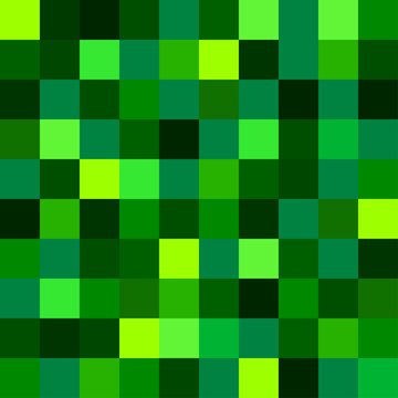 Seamless pattern for glitter effect or for creation  effect of  pixilation in green.  For background  or  for wallpaper or for Decoration package or  different things 