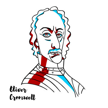 Oliver Cromwell Portrait