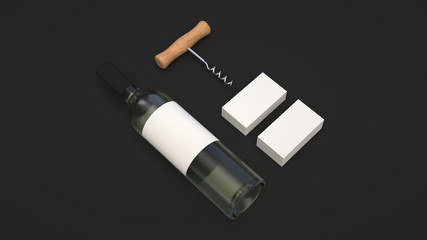 Wine or sommelier branding template