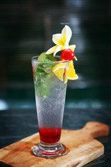 cocktail on the beach