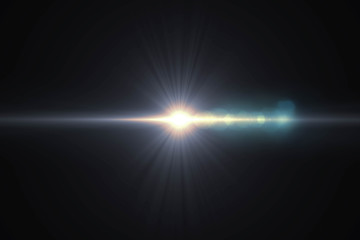 Abstract of sun with flare. natural background with lights and sunshine wallpaper.