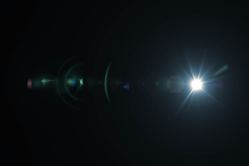 Abstract of sun with flare. natural background with lights and sunshine wallpaper.