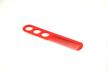 red hair combs made from plastic