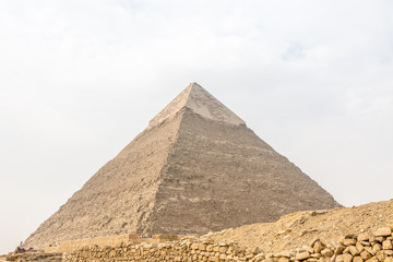 Fototapeta na wymiar Great pyramids in Giza
