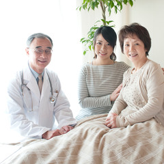 Obraz premium 訪問医療