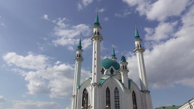 The Kul Sharif Mosque is a one of the largest mosques in Russia. The Kul Sharif Mosque is located in Kazan city in Russia