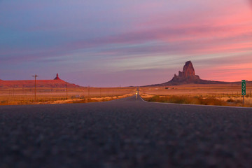De camino a Monument Valley