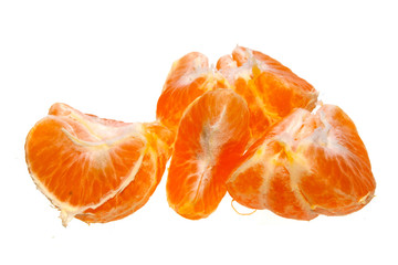 mandarin isolated on white background