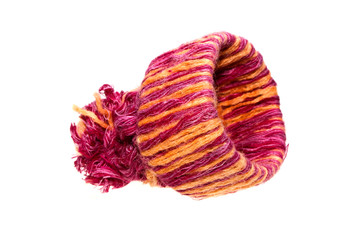 knitted hat isolated on white background