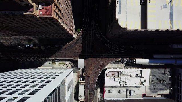 4k Cinematic Aerial footage Chicago, Illinois, USA
