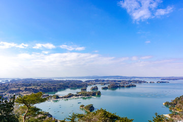 霞む松島大高森