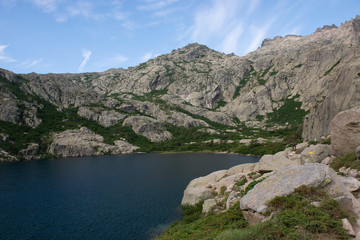 Fototapeta na wymiar Lac de Melo