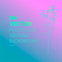 Vector multicolor abstract background art trendy illustration