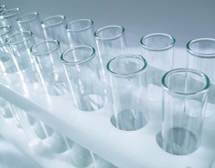 science laboratory glass test tubes , laboratory equipment