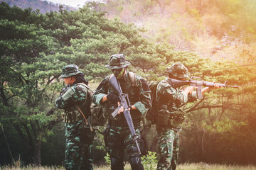 The army issued a patrol along the border to protect the country.