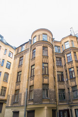 Fototapeta premium windows and details on an exterior of the building
