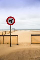 Hundeverbot am Strand