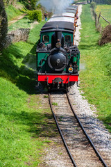 Train dans la campagne picarde