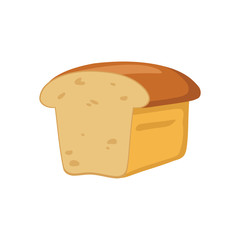 Brown bread icon