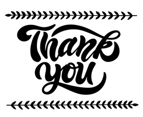 Thank you. Hand drawnlettering illustration